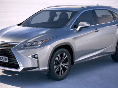 Lexus RX L 2018 3D model