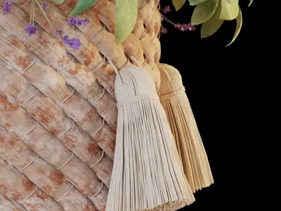 Rose Flower Bouquet 3D model