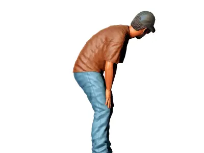 N2 Car show spectators  3D print model