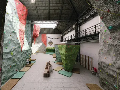 Climbing Wall 3D model