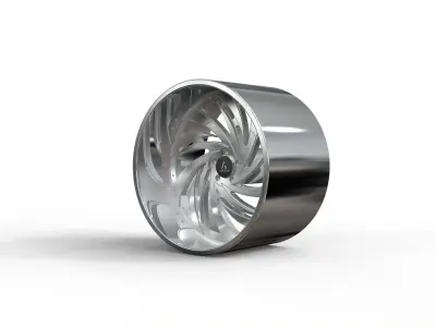 ARTIS FORGED DRACO WHEEL 3D print model