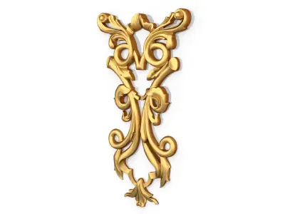 Classic decor ornament 130 3D model
