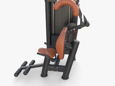Upper ab machine 3D model