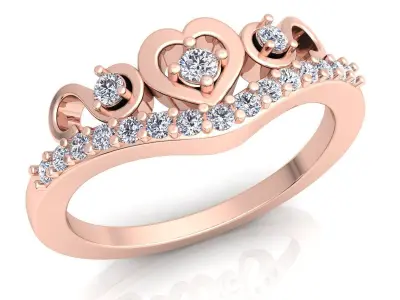 luxury Fancy Ring53 3D print model