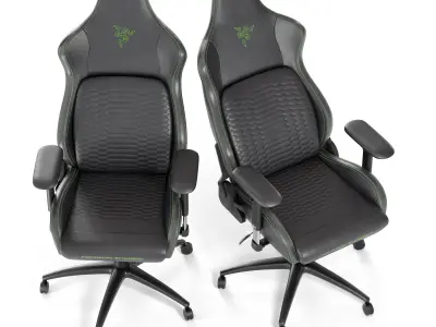 Razer Iskur chair Low-poly 3D model