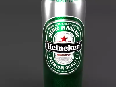 AN DRINKS 001 - Soda and beer  Free 3D model