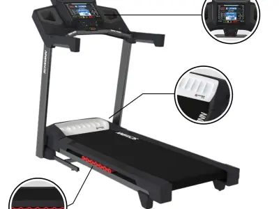 Equipment gym 3D model