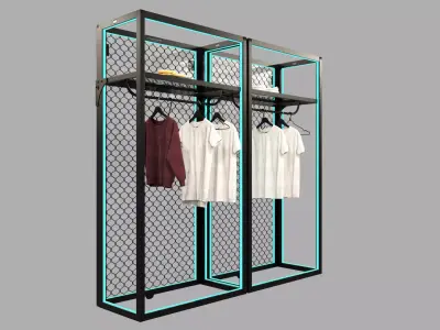 Gym Furniture 3D Model 3D model