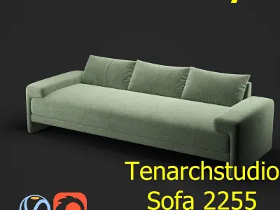 Tenarchstudio Camden sofa render ready  3D model