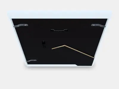 LOMVIKEN picture frame 2 Low-poly 3D model