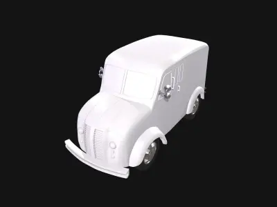 DVCO TO6 Milk Truck 1953 3rd Print Model 3D print model