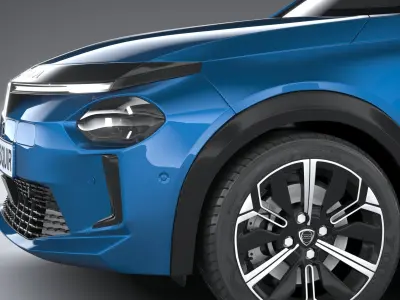 Lancia Ypsilon 2025 3D model