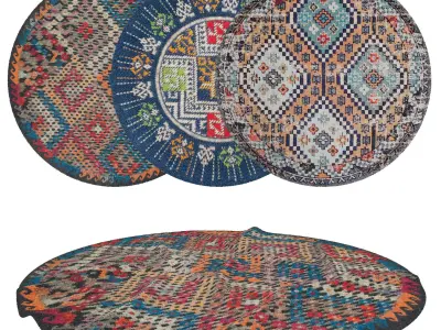Rugs No 1058 Low-poly 3D model
