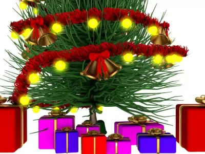 Christmas Tree collection 3D model