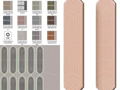 Equipe Arrow Tile 3D model