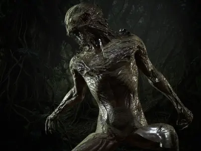 MutantZ7 Low-poly 3D model