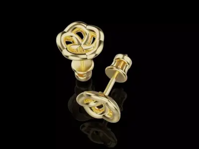 Earrings 006 3D print model