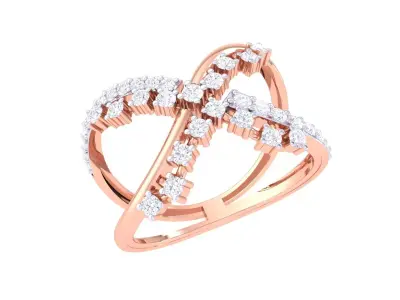 Diamond Ring 48 3D print model