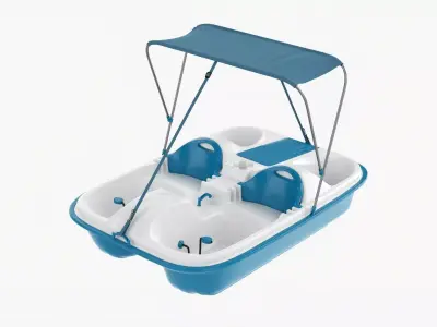 Pedal boat 3D model