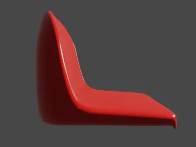 Stadium Seat 3D model