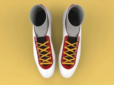 TRAIL RUNNING TRAINER SHOES SNEAKER FOOTBALL SOCCER 3D model