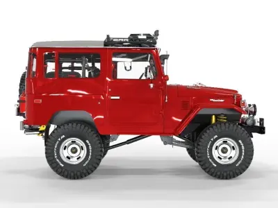 Toyota Land Cruiser FJ40 1978 4x4 3D model