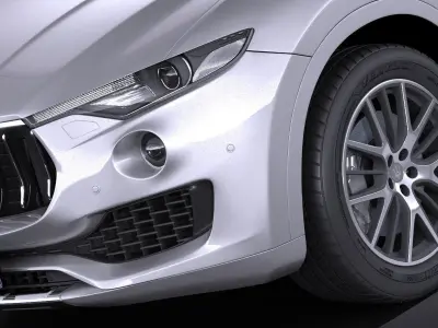 Maserati Levante 2017 3D model