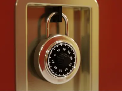 School Hallway 3d Scene 3D model