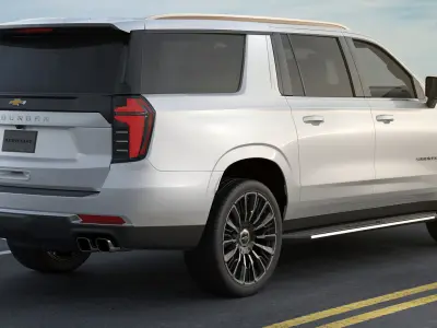 Suburban High Country SUV  2025  3D model