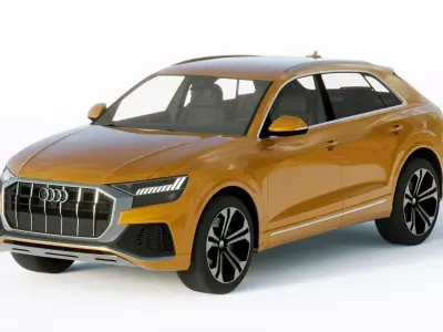 Audi Q8 2019 3D model