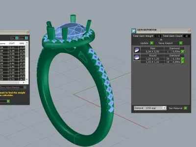 ring code  472 3D print model