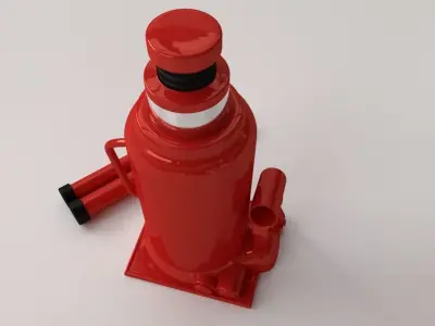 Bottle Jack 3D model