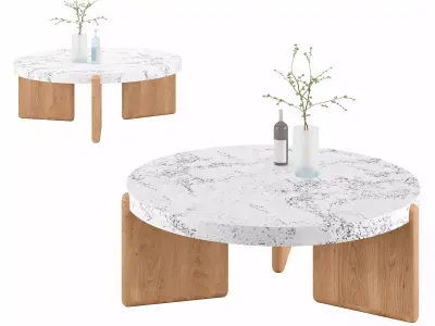 Modern Coffee Table 02 3D model