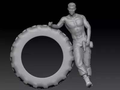 BOY MECHANIC 6 3D print model