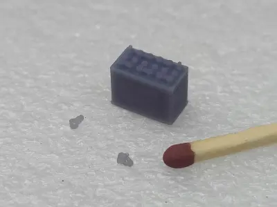 3d printable vintage car battery 3D print model