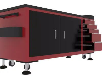 Workshop Trolley 1 3D model