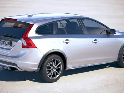 Volvo V60 Cross Country 2016 3D model