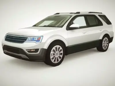 Generic Wagon v1 Low-poly 3D model