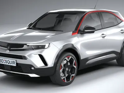 Vauxhall Mokka 2021 3D model