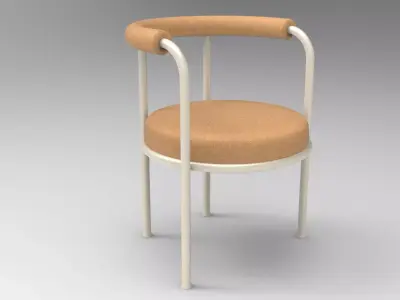 Sondi Chair Low-poly 3D model