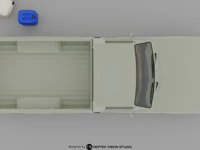 Mazda B2000 Sundowner 3D model