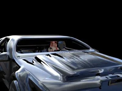 SFD01-V8 Concept Car Model 3D print model