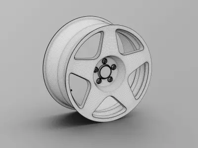 fifteen52 Tarmac Rim 3D Model 3D model