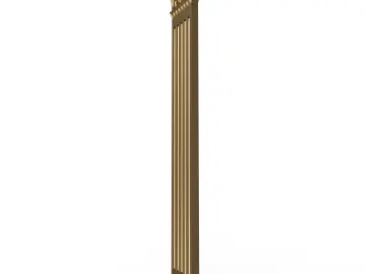 Column Capital 05 Low-poly 3D model