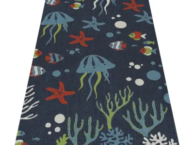 Rug Set 936 3D model
