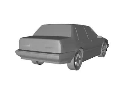 Volvo Car 60s 3D model
