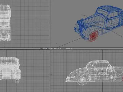 mercedes 170s 3D model