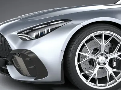 Mercedes-Benz AMG GT63 PRO 2025 3D model