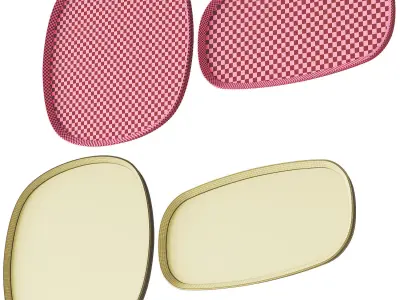 026 BB ITALIA Madison mirrors  3D model