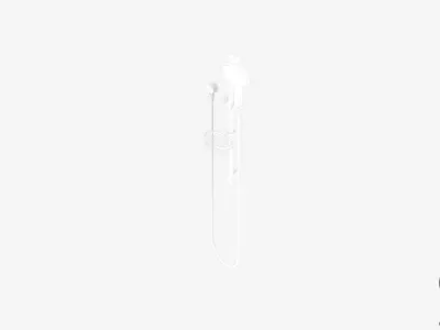 Shower - Rail - Luxury - Rapid Low-poly 3D model